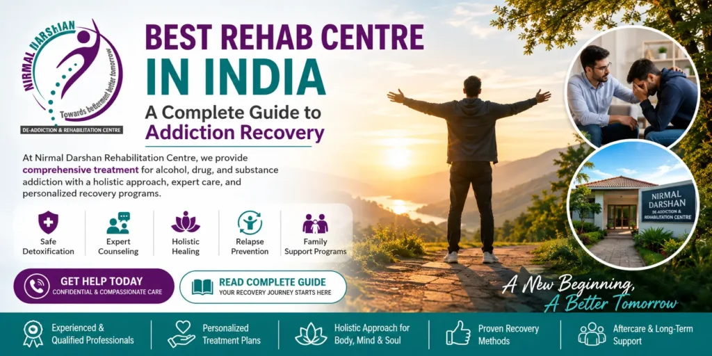 Best Rehab Centre in India – A Complete Guide to Addiction Recovery