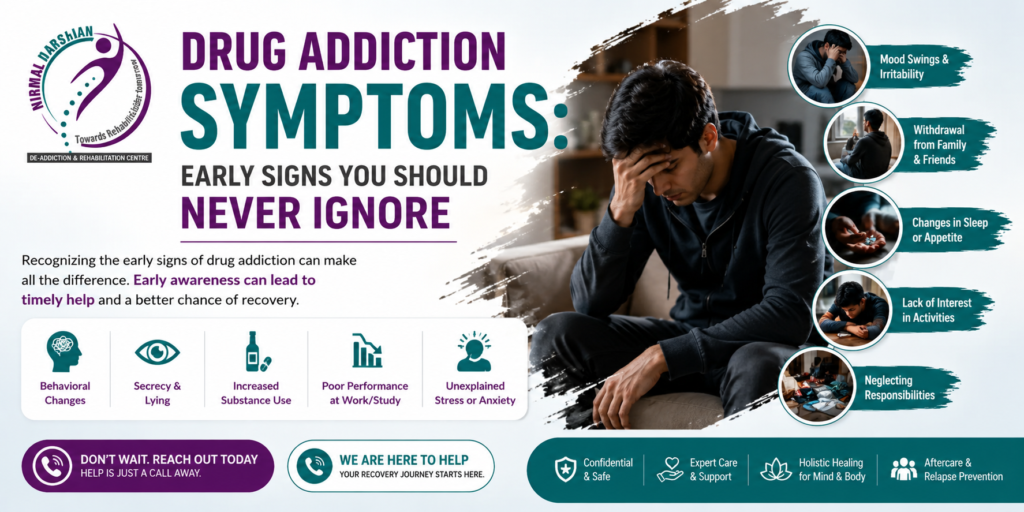 Drug Addiction Symptoms: Early Signs You Should Never Ignore